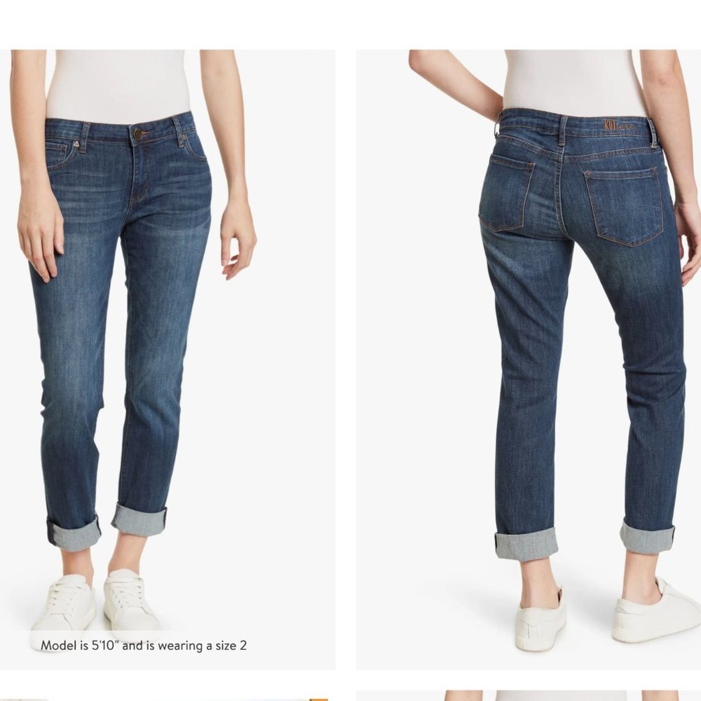 Kut From The Kloth Boyfriend Straight Jeans